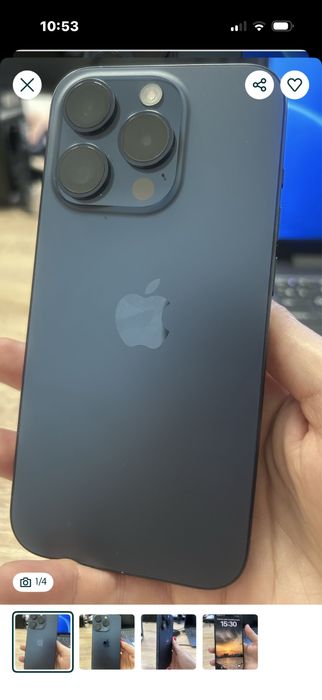 iPhone 15 Pro, 256 GB  85%