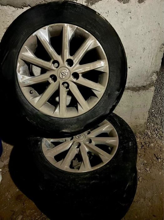 Летний комплект колес с новой резиной