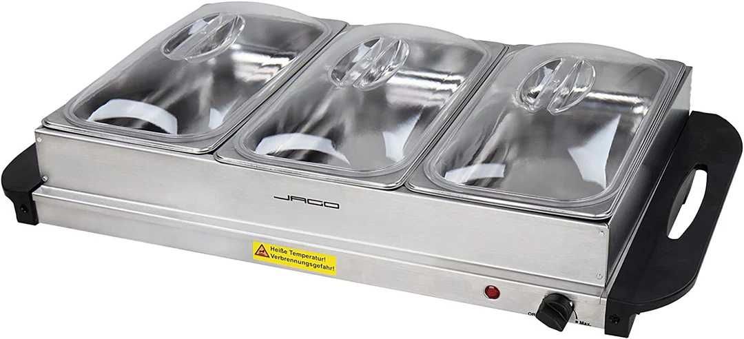 *Incalzitor electric pentru mancare tip bufet, 3x2.5litri, 300W
