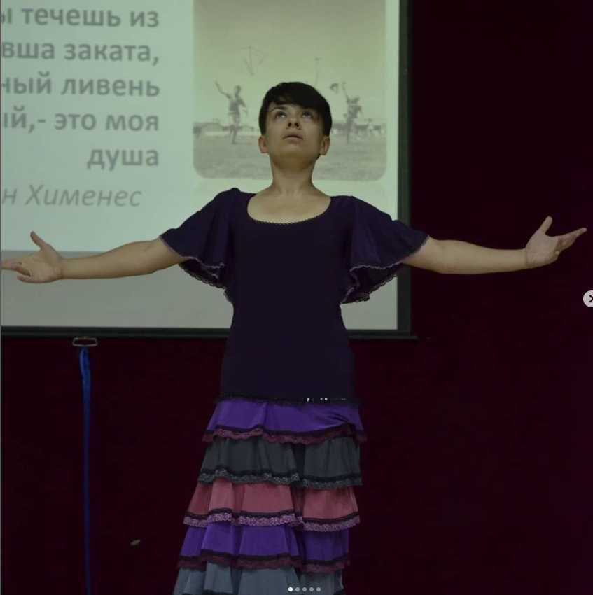 Платье для испанского танца / фламенко, размер 42-44