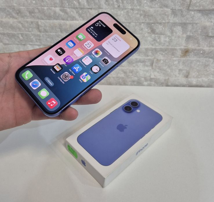 iPhone 16 128GB. IMPECABIL !! 91% Bateria