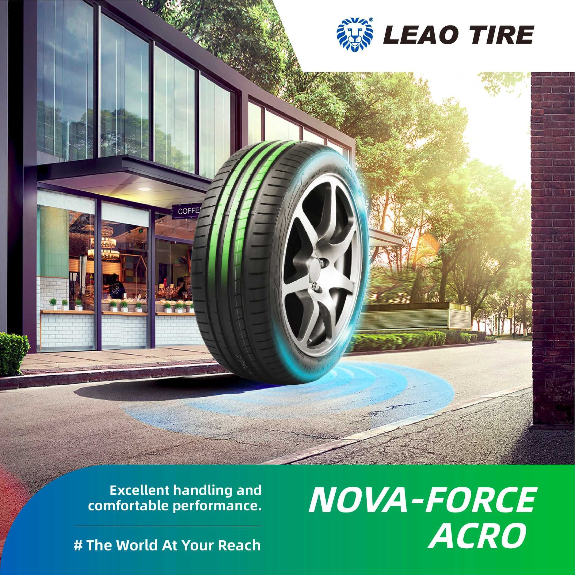 2754518 нови летни гуми LEAO 275/45 R18 107W XL Рейтинг А за мокро!!