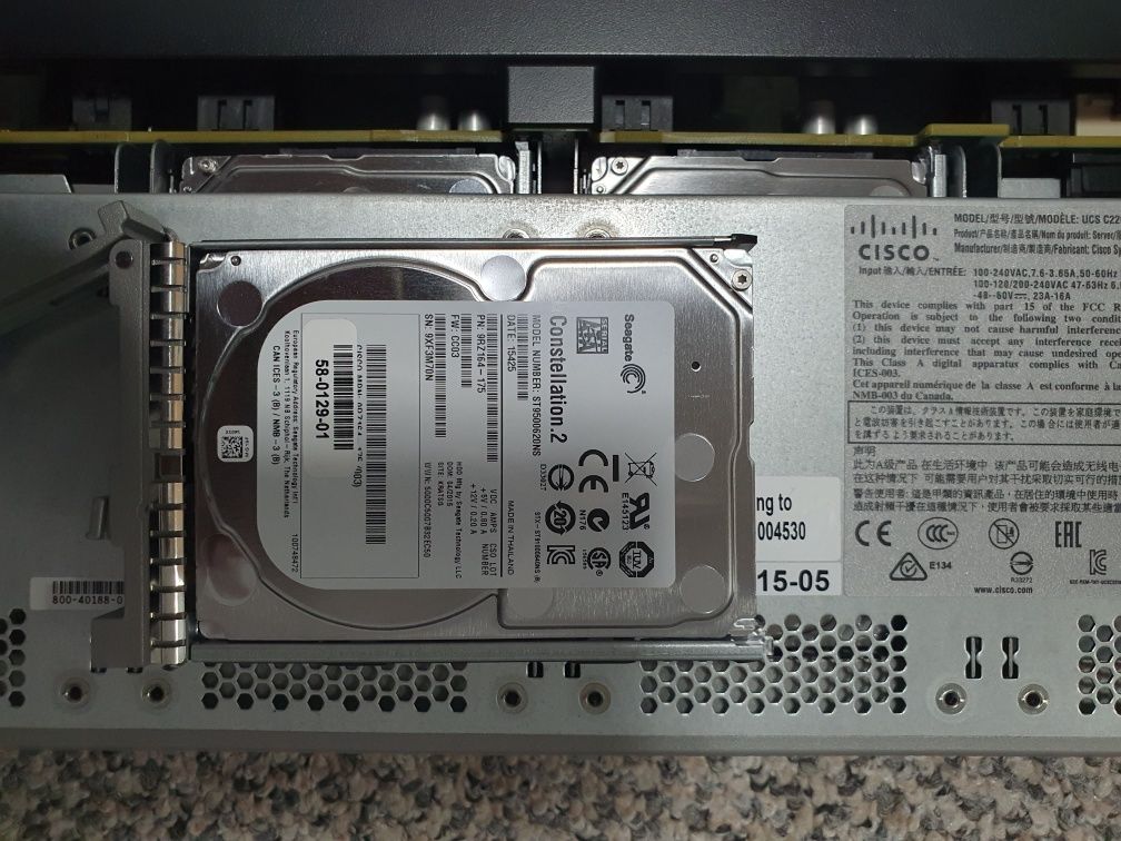 Cisco Server UCS C220 M3 NOU