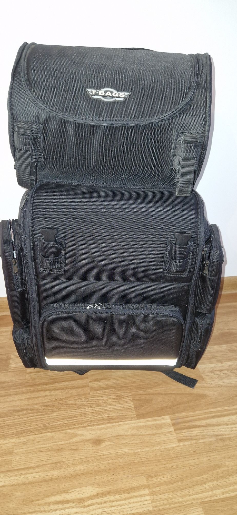 Geanta moto sissy bar bag extensibil T Bags Super-T