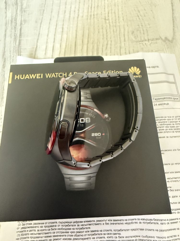 КАТО НОВ Huawei Watch 4 Pro Space Edition 24м. ГАРАНЦИЯ