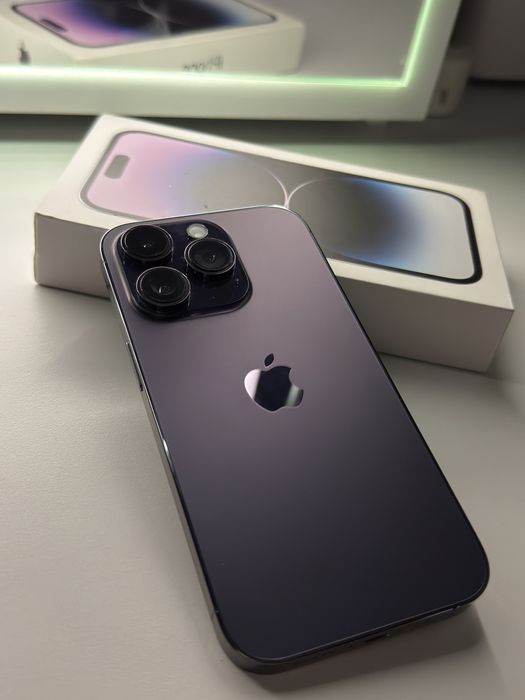 Продам iPhone 14 pro 256 ГБ в фиолетовом цвете