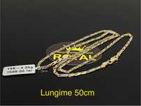 Bijuteria Royal CB : Lant aur 14k unisex 4,25gr