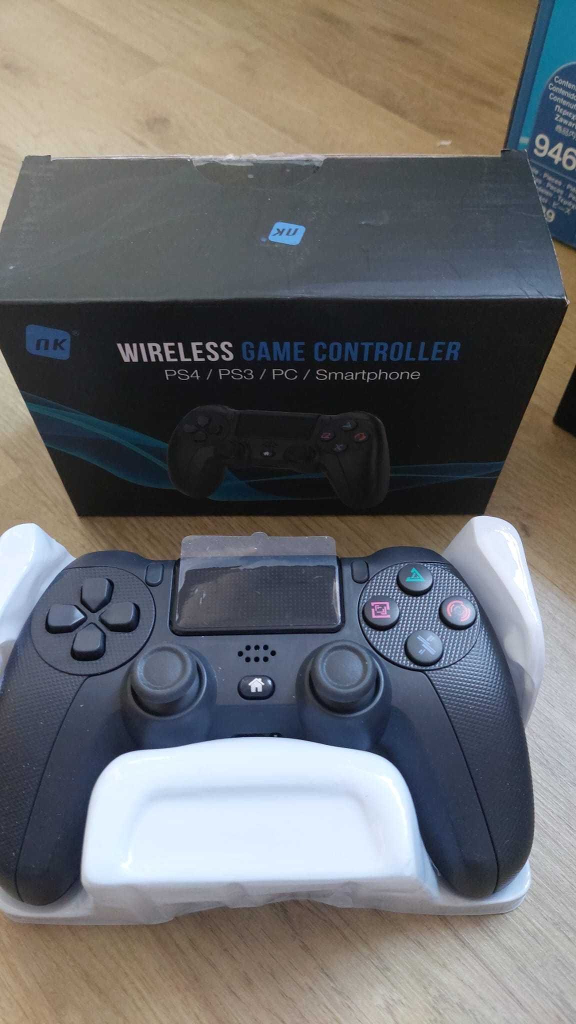 NK безжичен контролер за PS4 PS3 PC Mobile - с двоен шок