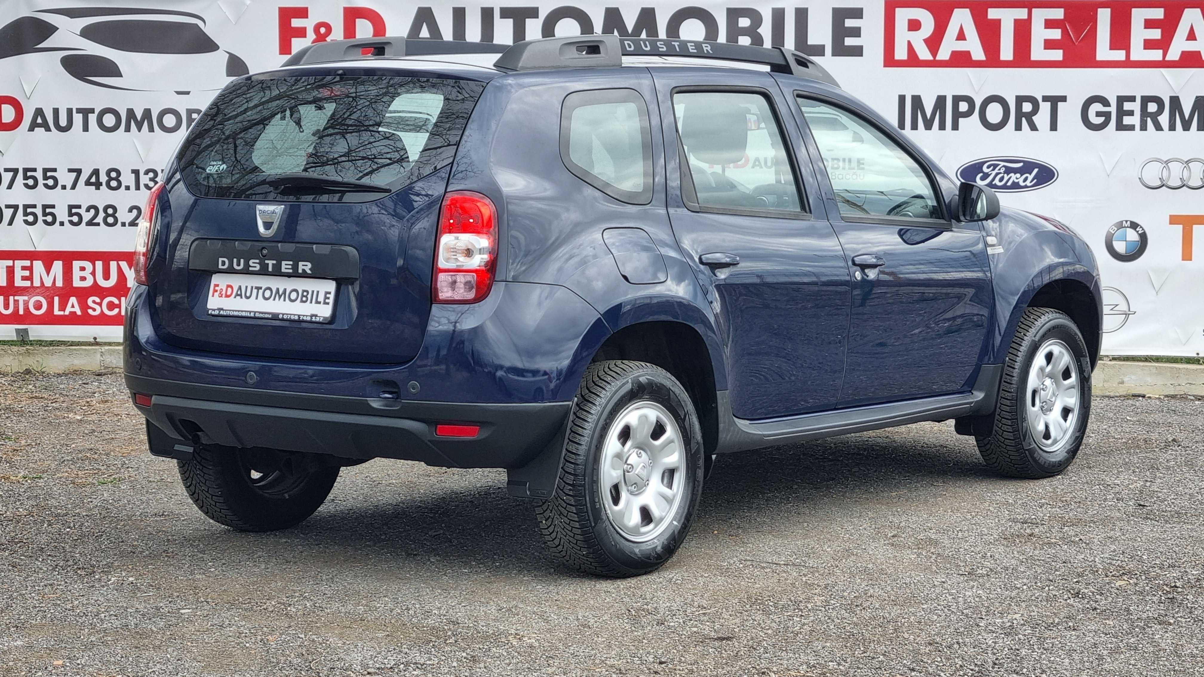 Dacia Duster 2015, 62000 km, 1.6 Benz, Germania CASH/RATE/Garantie !