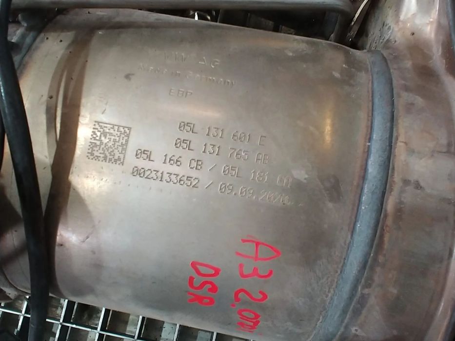 filtru de particule cu sonde dsr 2.0 tdi audi a3 8y 05l131601e 05l131765ab