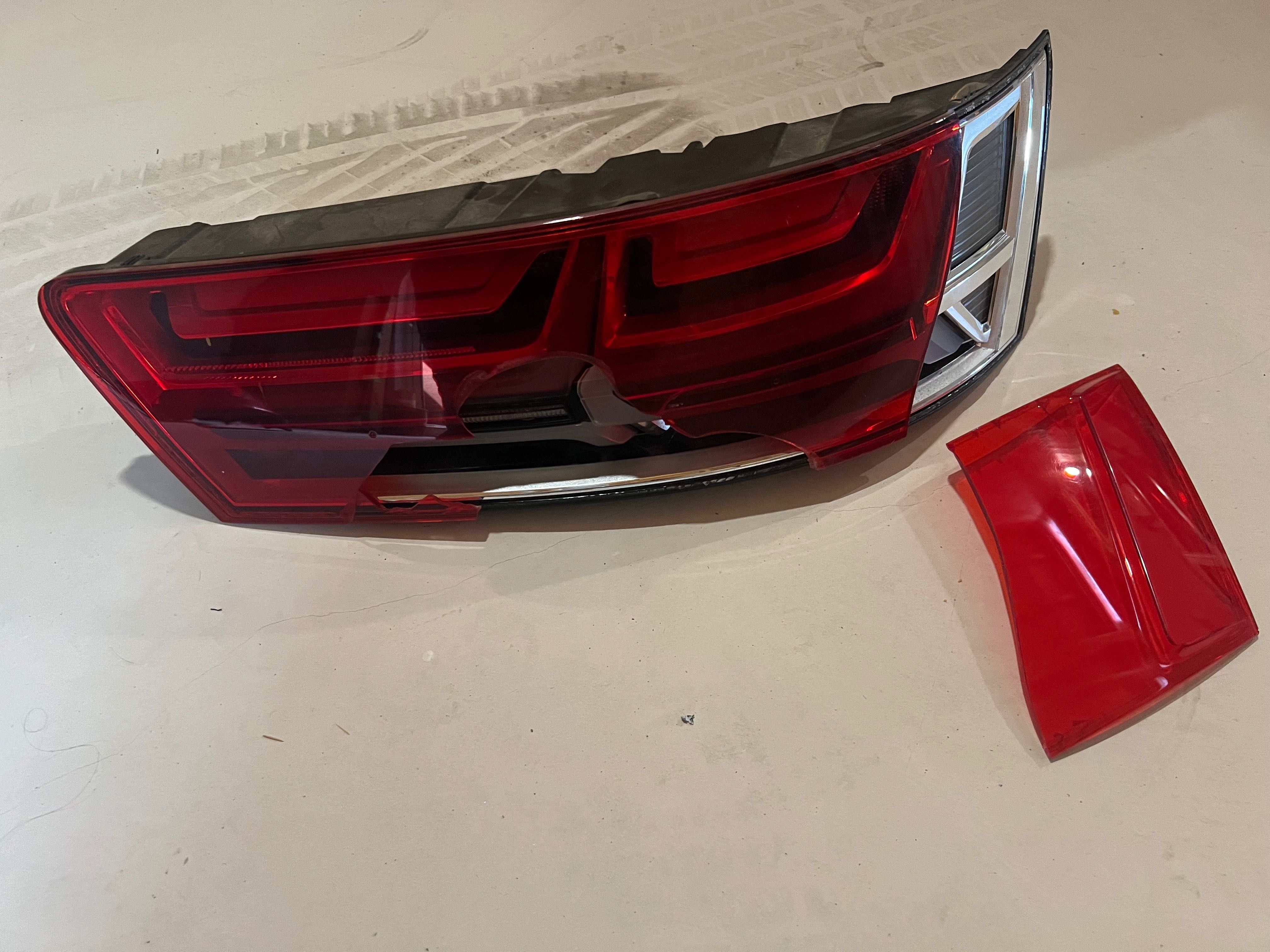Ляв стоп Audi Q7 от 2016 до 2019, амееика