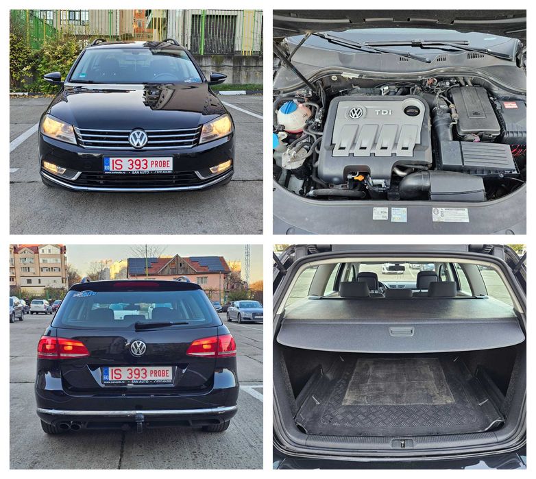 VW Passat B7 2011 2.0 TDI 140 CP euro 5 automata / RATE fara avans