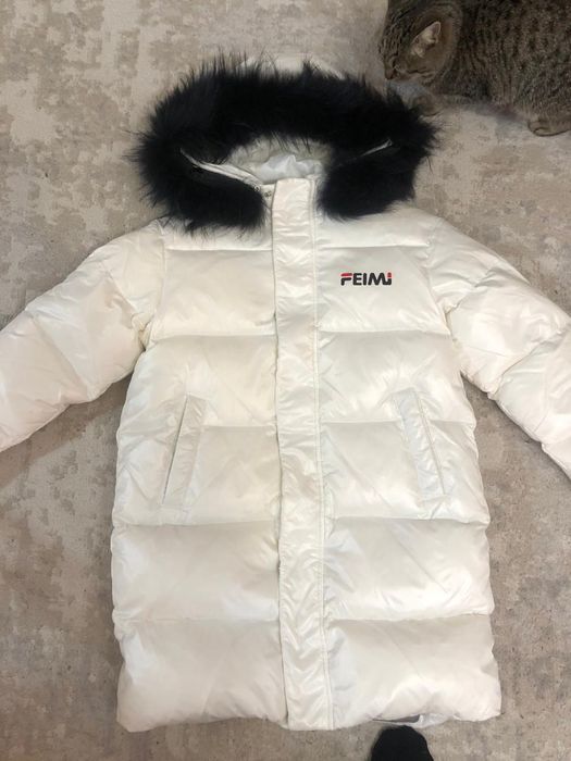 Пуховик новый зимний 150см