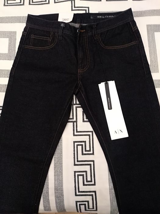 Мужские джинсы ARMANI EXCHANGE!! Чёрный.