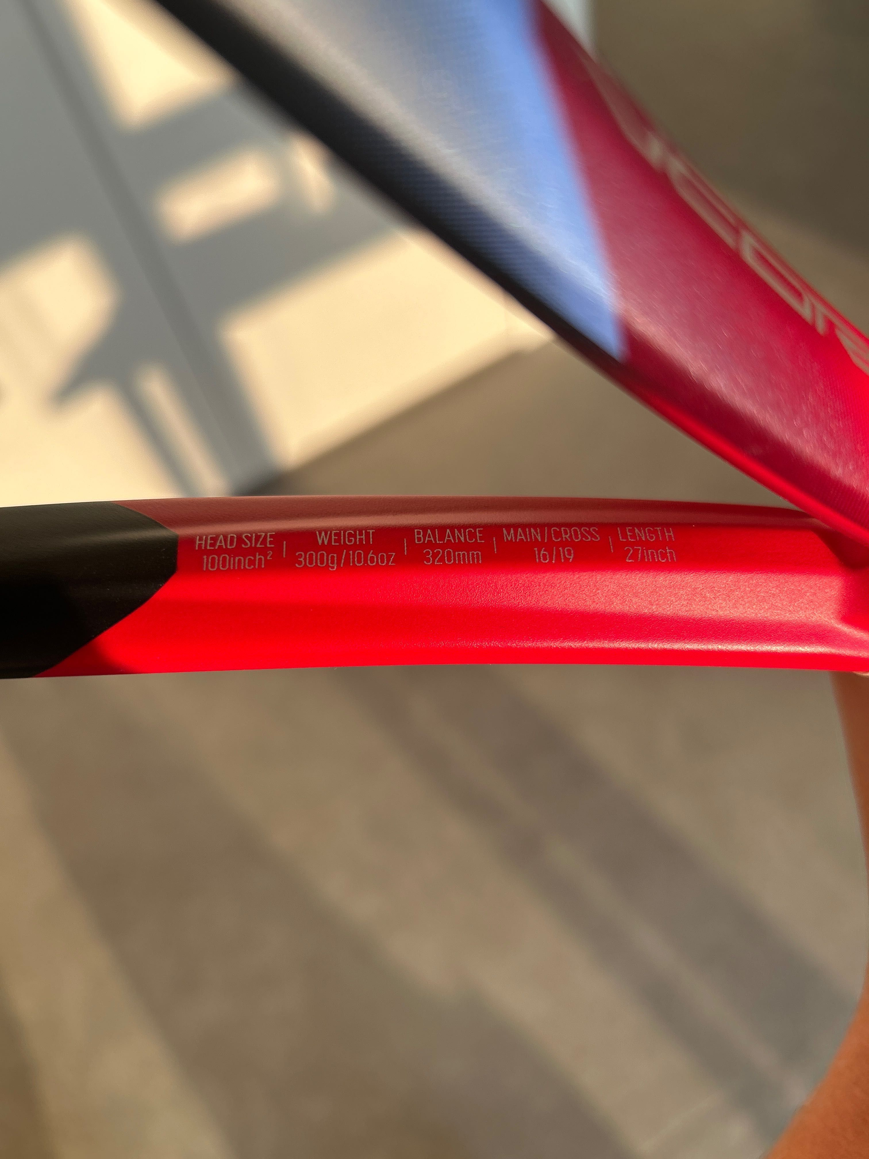 Yonex Vcore 100 ракета 27