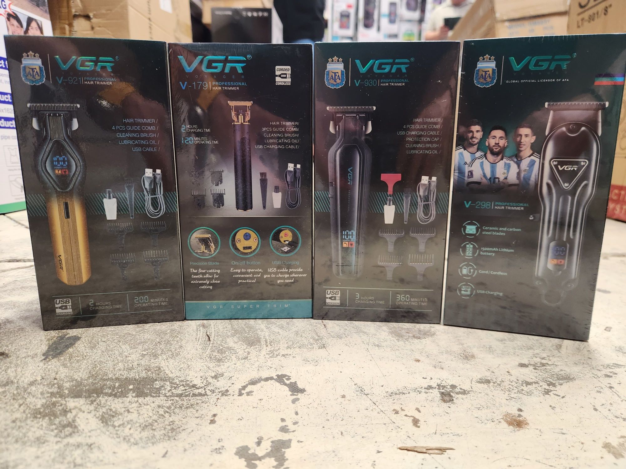 Trimmer vgr V-92 V179 V930 V-298 V989 tuns trimmer barba masina