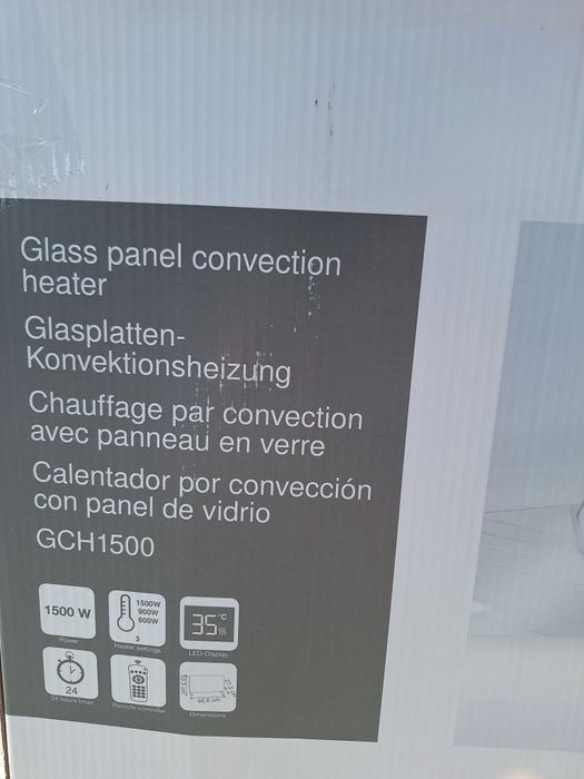 Ново!!Стъклен конвектор Tarrington House GCH1500 1500 W