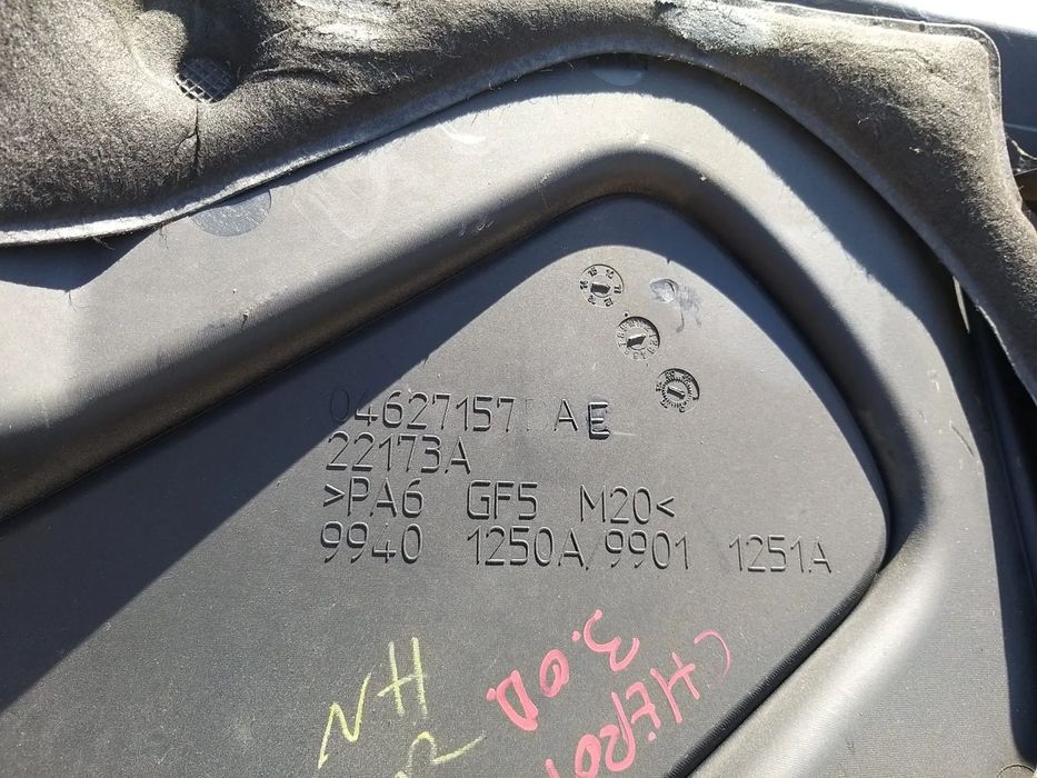 Capac motor 3.0 crd jeep grand cherokee 4 wk wk2 04627157 99401250a