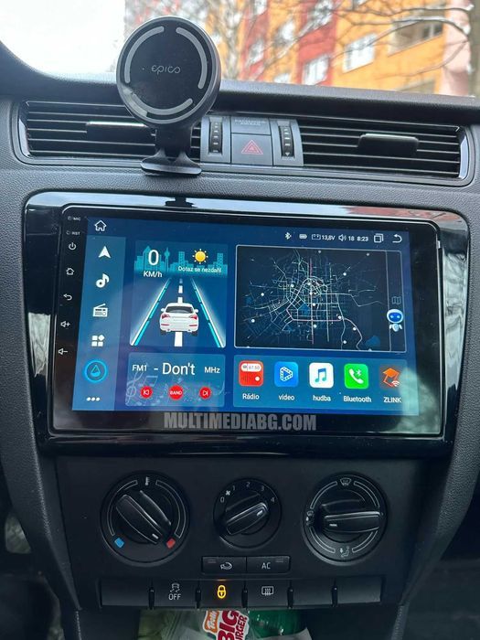 Skoda Rapid 2013 - 2019 Мултимедия Навигация Android