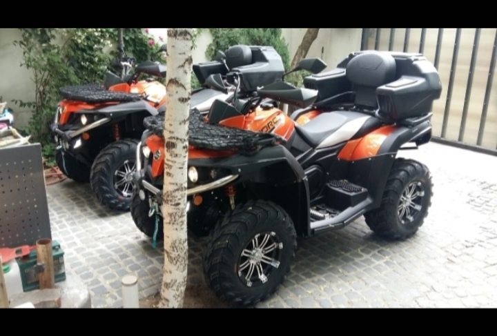 Vand atv CFmoto 550i doua buc 2018 1500 km