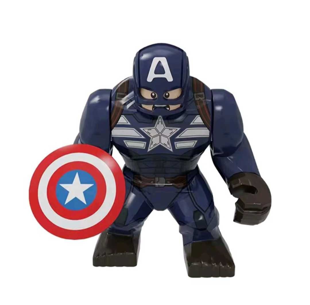 Marvel Iron man, Black Panter, Rhino, Captain America, Hulk & Red Hulk
