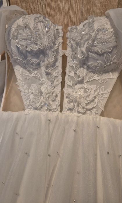 Rochie mireasa nepurtata