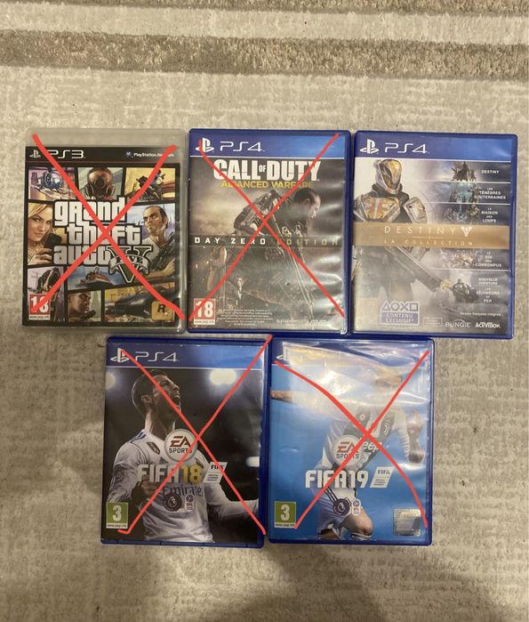 Дискове за PS4.