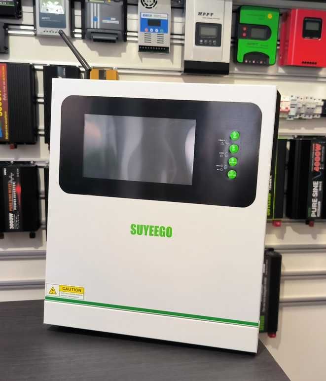 3200W  UPS/Хибриден MPPT соларен инвертор 24V Suyeego с Wi-Fi