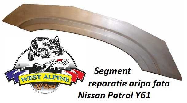 Segment aripa fata Nissan Patrol Y61 98-09 reparatie aripa fata