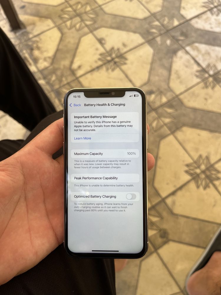 Iphone 11 pro 100 yomkusda