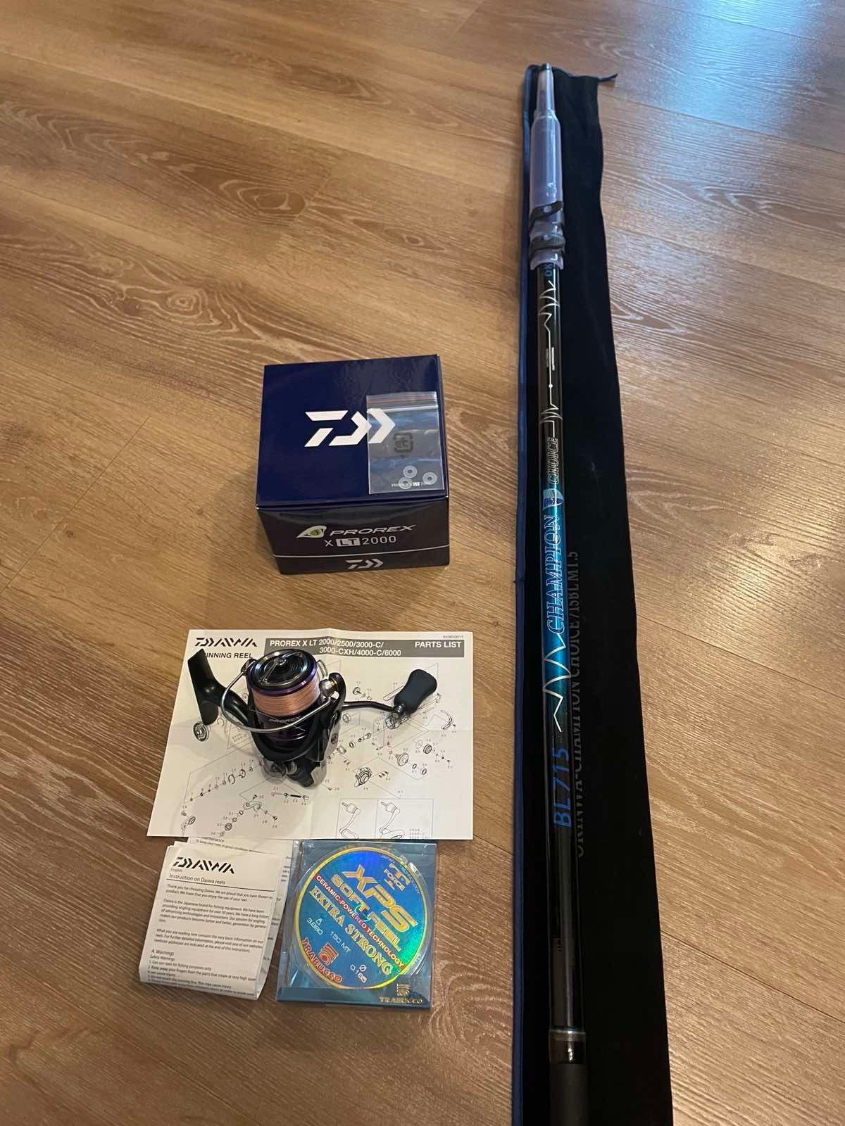 Болонезе OKINWA CHAMPION CHOICE - 5 м с  макара Daiwa Prorex X LT 2000