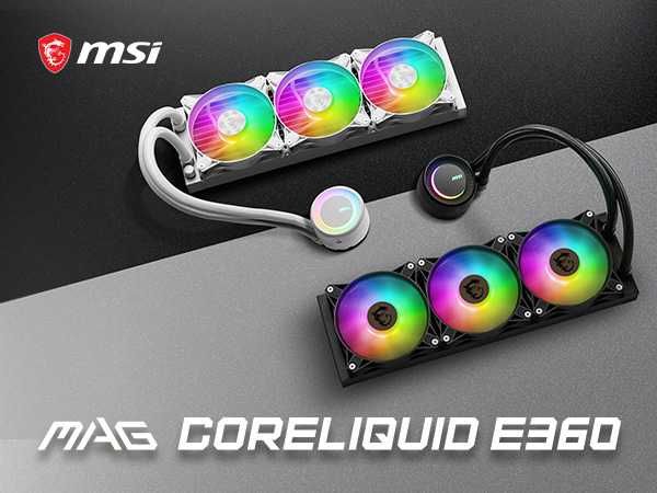 [НОВОЕ] Водяное охлаждение MSI MAG E360 (ARGB, 3x120mm fan, 325W)