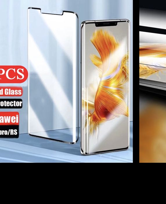 Folie sticla curbata 5D FULL GLUE pt. Huawei Mate 50 Pro / P60 Pro