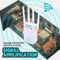 Amplificator semnal retea WiFi wireless router repeater PixLink 300Mbs