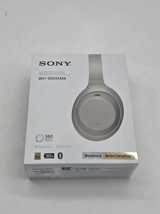 Casti SONY WH-1000XM4, Bluetooth, NFC, Over-Ear, Microfon, Noise Cance