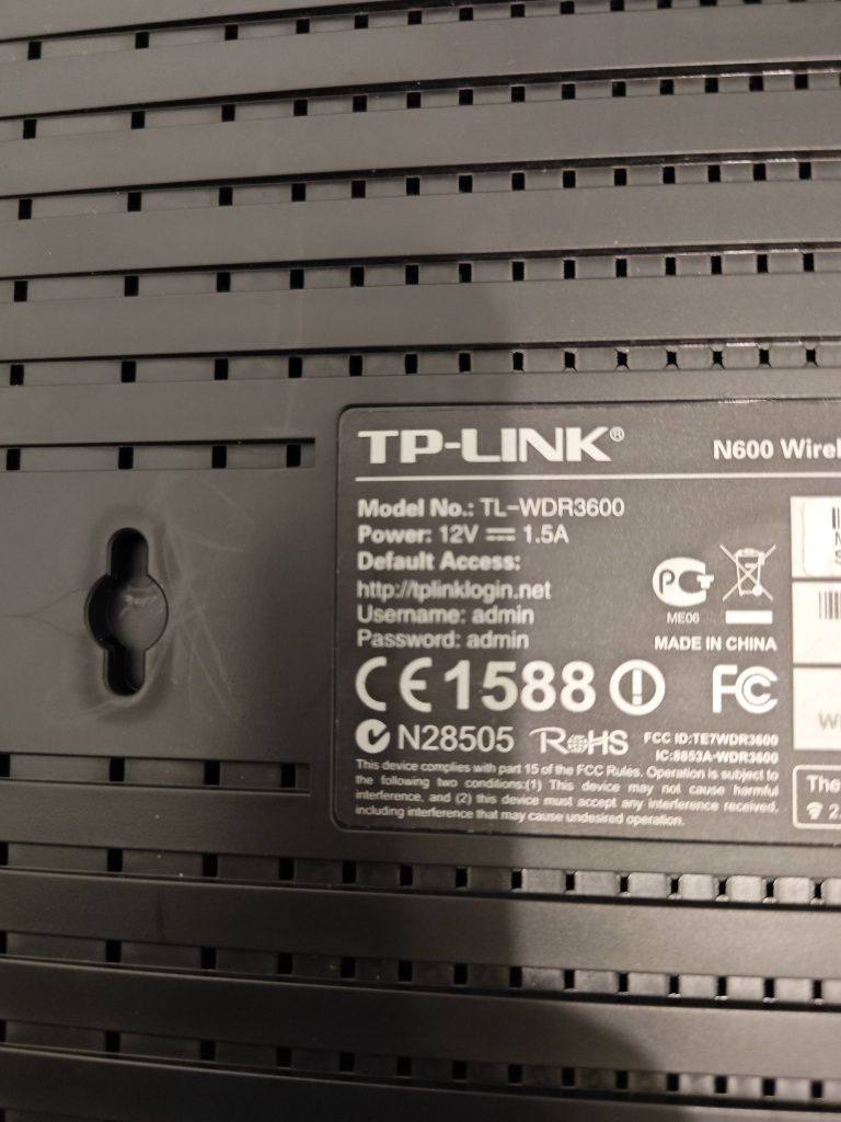 Router TP-LINK WDR3600 N600