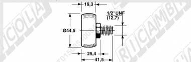 Cutit piston balotiera  Gallignani