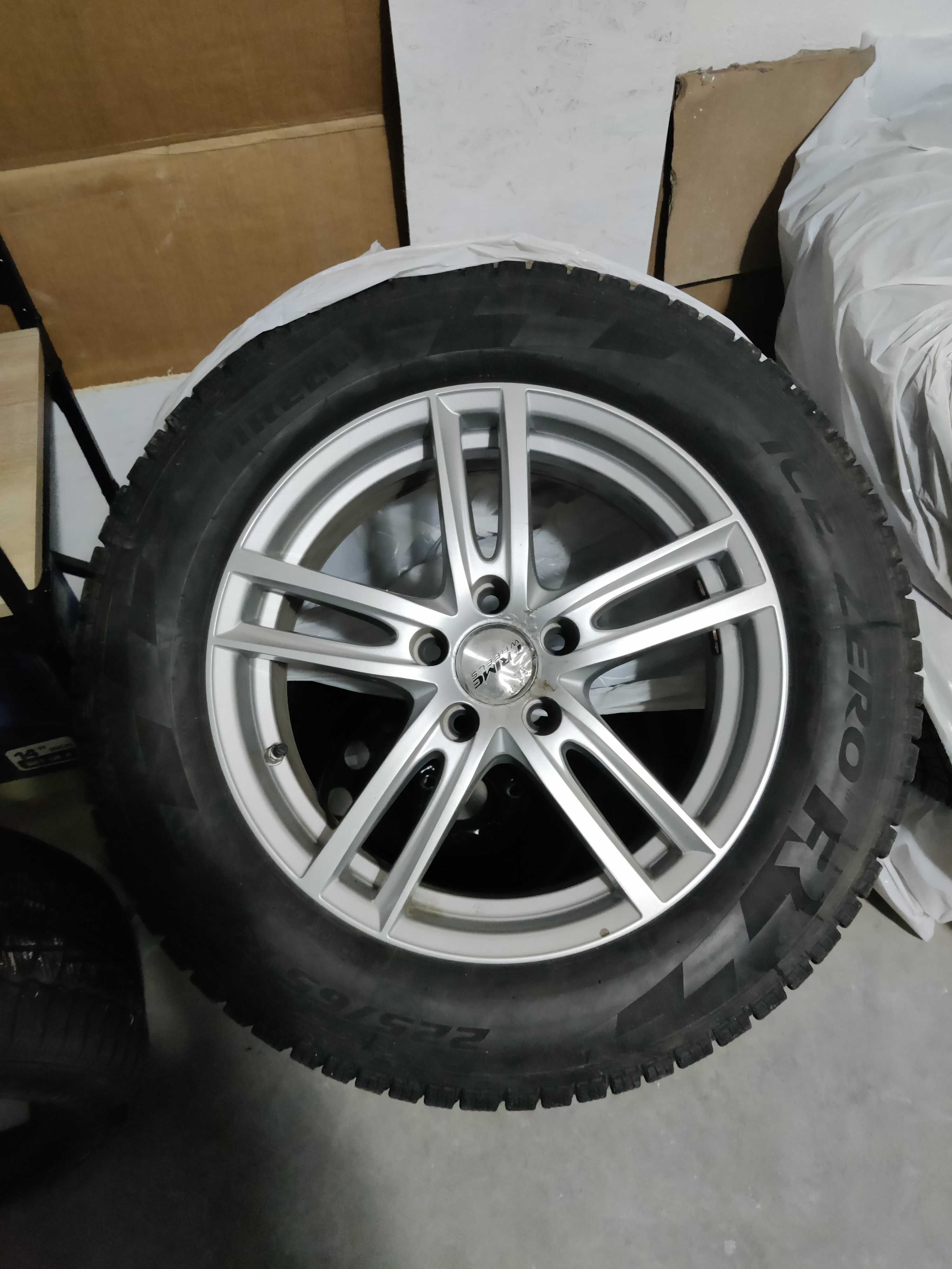 Set Jante Prime Wheels, 17 cu cauciucuri de Iarna Pirelli Ice Zero
