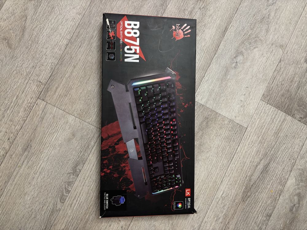 Игровая клавиатура, B875N, с подсветкой