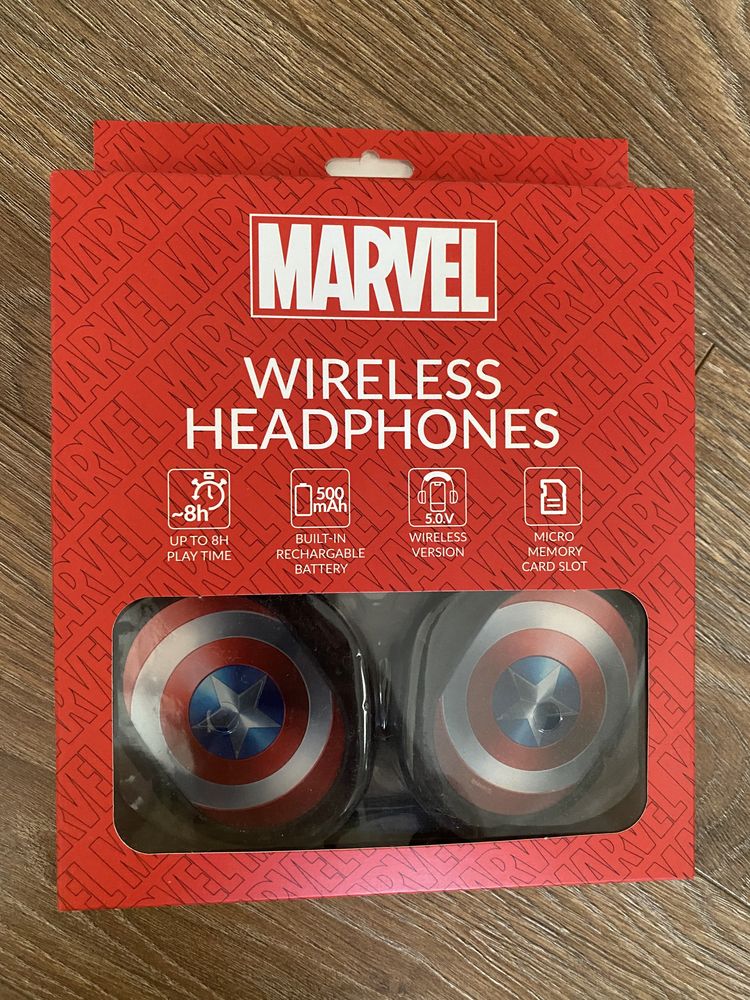 Casti marvel capitan america wireless