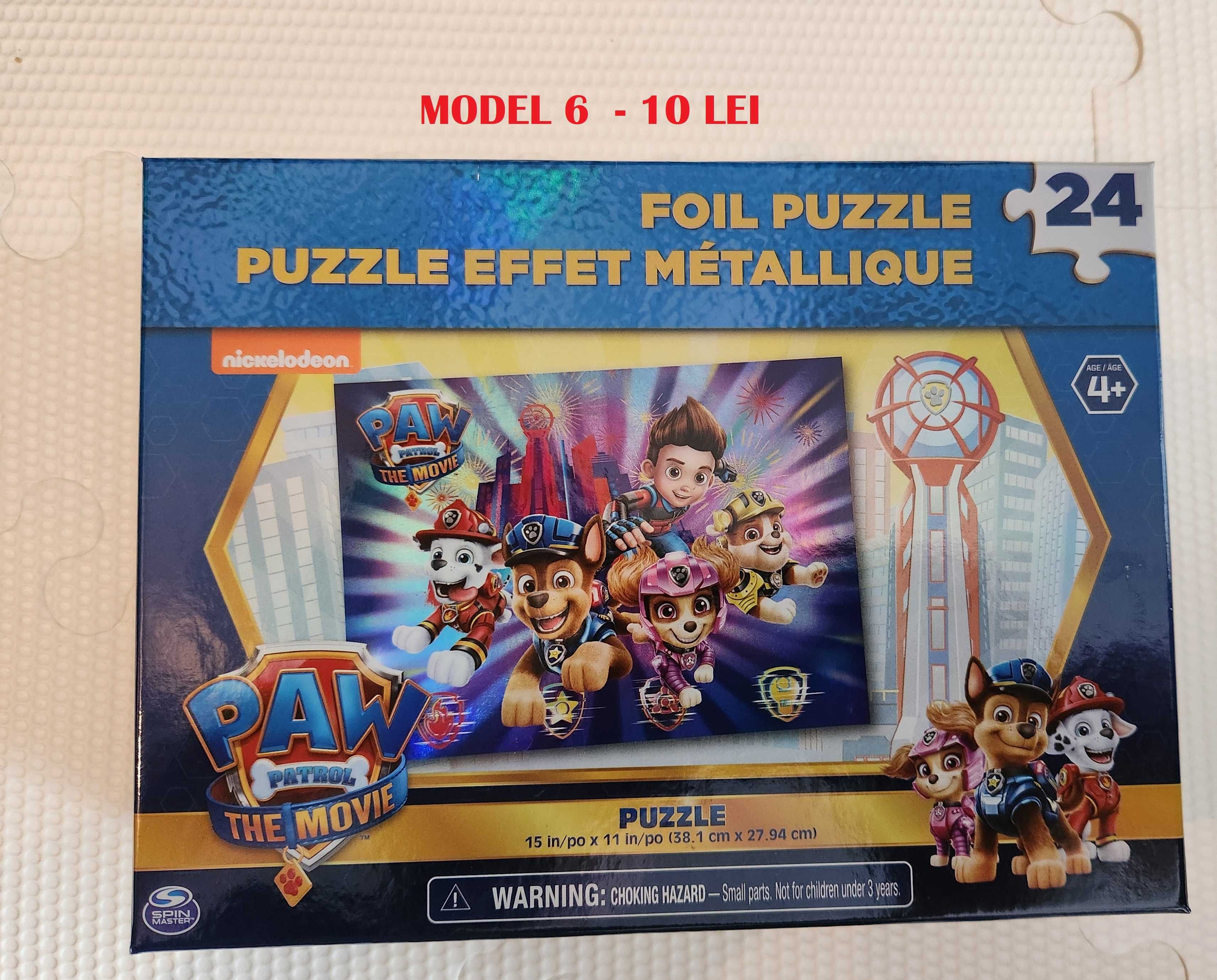 Puzzle pt copii diverse modele de la 10 lei la 25 lei
