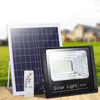 200 W Proiector Solar LED cu Panou Solar, Incarcare Solara