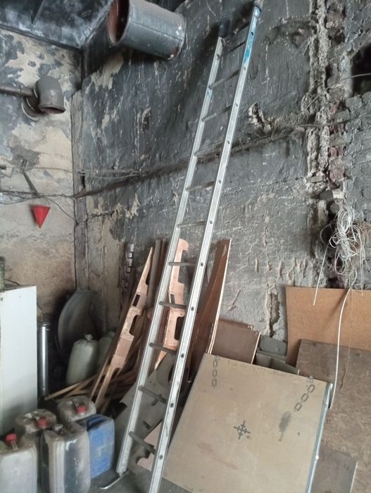 Лестница пожарная алюминиевая