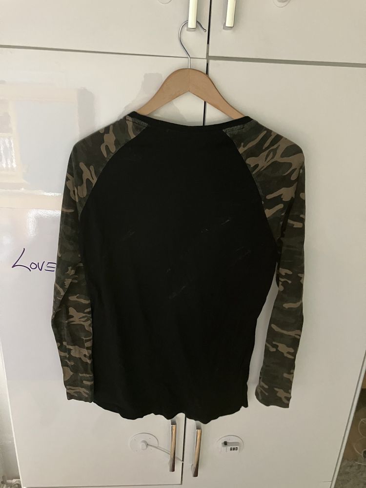 Bluza zara Camo neagra barbati