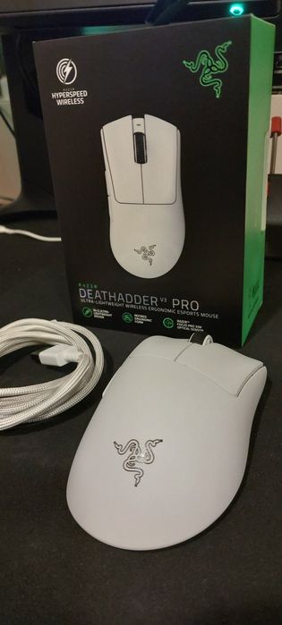 Razer Deathadder V3 Pro Hyperspeed (като нова, с гаранция)