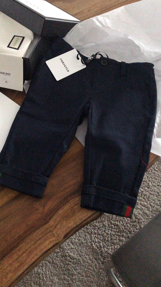 Pantaloni Gucci ORIGINALI baby 6luni copii baietei
