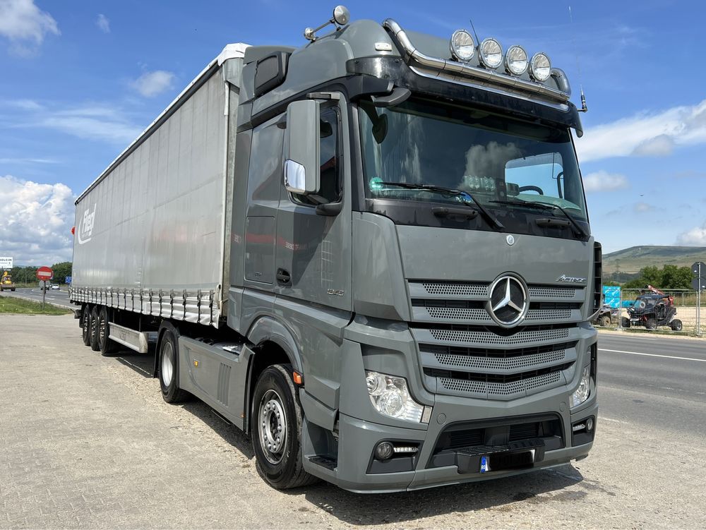 Mercedes Actros MP4 2104 + Semiremorca Fliegl 2017