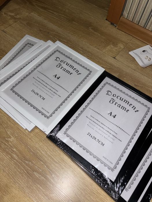 Рамки для А4 8 штук