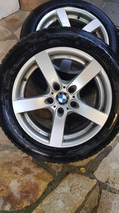 Джанти за BMW със зимни гуми Goodyear