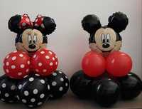 Baloane si aranjamente tema Minnie mouse si Mickey mouse